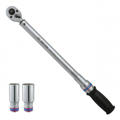 Динамометрический ключ 1/2", 40-200 Нм, для левой и правой резьбы, футляр 34462-1DG King Tony