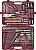 Набор инструмента 1/4", 3/8" и 1/2"DR, 142 предмета TS142 Thorvik