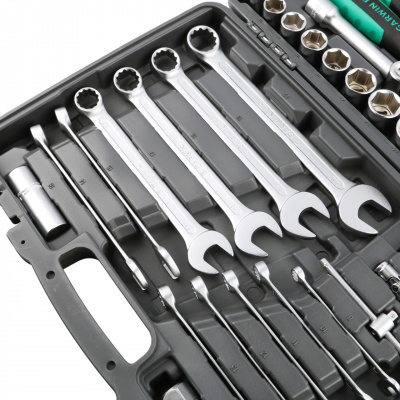 Набор ручных инструментов 1/4" и 1/2" 6 гр. 89 предметов GARWIN