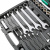 Набор ручных инструментов 1/4" и 1/2" 6 гр. 89 предметов GARWIN