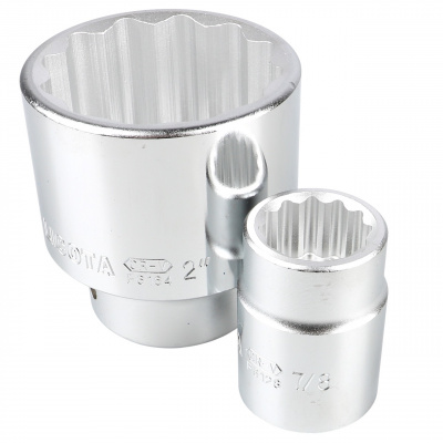 Набор торцевых головок 3/4", 12-ти гранных, 15 пр., 7/8"-2" Licota 
