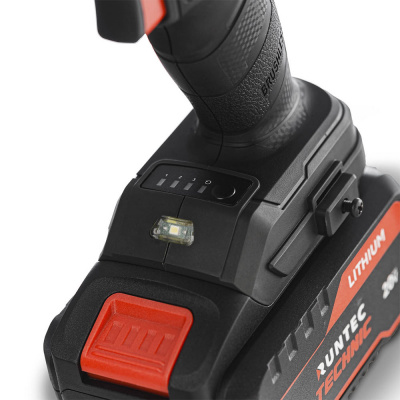 Гайковерт ударный аккумуляторный 3/4", 20В, 2*6Ач, 1400 Нм RUNTEC TECHNIC