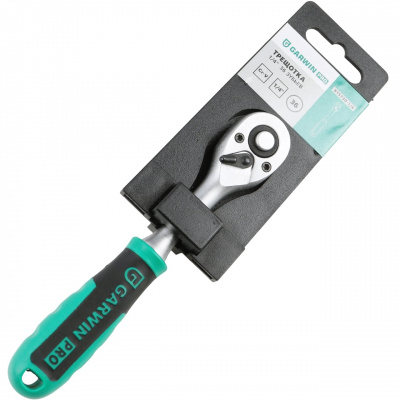 Трещотка, 1/4", 36 зубцов GARWIN PRO 