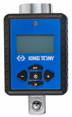 Динамометрический адаптер серии "DIGITAL", 1/2", 40-200 Нм, кейс KING TONY 34407-1A