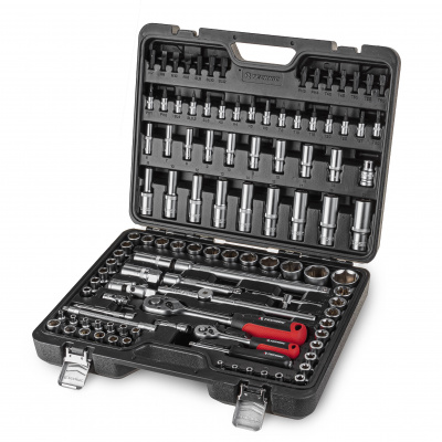 Набор ручных инструментов  1/2", 1/4" 108 предметов TECHNIC RUNTEC 