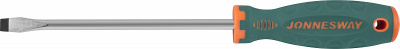 Отвертка шлицевая ANTI-SLIP GRIP 9,5х175 мм. Jonnesway D71S9175