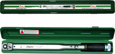 Ключ динамометрический 1/2" 20-110Нм , Hans