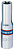 Головка торцевая Е-стандарт   TORX 3/8", Е10, L = 63 мм 327510M King Tony