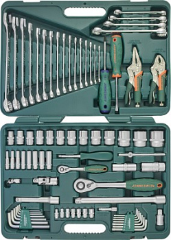 Набор инструментов 1/4", 1/2"DR, 78 предметов, S04H52478S Jonnesway