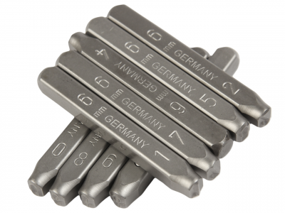 Клейма цифровые 6мм (HRC 60+-2° DIN 1451) JTC