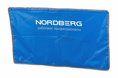 Накидка на крыло 110х65 прямоугольная без выреза с магнитом и подкладкой NORDBERG