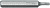 Вставка (бита) торцевая 5/16", TORX, T15, L = 70 мм 187015T King Tony