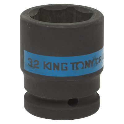 Головка торцевая ударная шестигранная 3/4", 32 мм 653532M King Tony