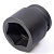Головка ударная 1-1/2" 135 мм 6-гр Hans