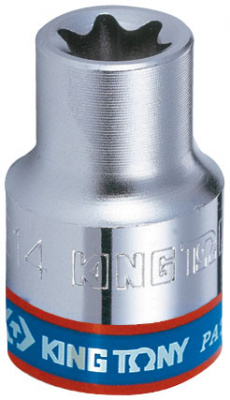 Головка торцевая TORX Е-стандарт 3/8", Е18, L = 28 мм KING TONY 337518M