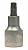 Торцевая головка 1/2 DR, с вставкой Torx, T-45, L-58 мм Jonnesway S07H445