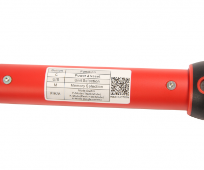 Ключ динамометрический электронный 1/2" 17-340Нм JTC