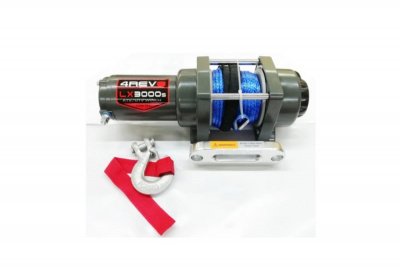 Лебедка для квадроцикла  1360 кг (3000 lbs) 12V с синтетическим тросом 4REVO