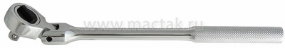 Трещотка 3/8", 250 мм, 32 зубца, дисковый механизм, шарнирная 3734-10F King Tony