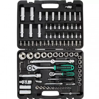 Набор инструмента 1/4" и 1/2", 94 предмета GARWIN PRO