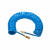 Шланг полиуретан (PU) 12*8, витой, 10 м, синий, БРС в комплекте GARWIN PRO
