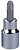 Торцевая головка 1/2 DR с вставкой РН4 Jonnesway S51H404