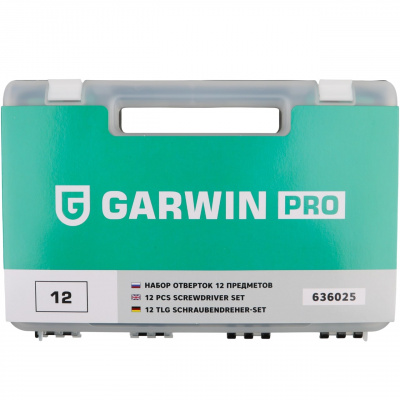 Набор отверток профессиональных 12 предметов GARWIN PRO 