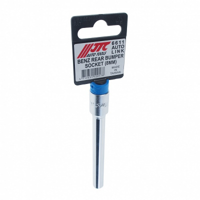 Головка для винта заднего бампера MB W213  3/8" DR x 8mm x 120L x 6PT JTC-6611