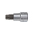 Головка торцевая со вставкой 3/4",T80 TORX длинная Hans