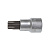 Головка торцевая со вставкой 3/4",T90 TORX длинная Hans