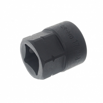 Головка торцевая 1/2" 17мм ударная мини L=28мм JTC-442817