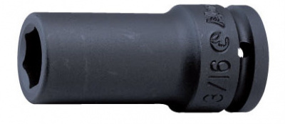 Ударная торцевая головка длинная 3/4", 31 мм,6-гр  Hans