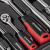 Набор ручных инструментов  1/2", 1/4" 108 предметов TECHNIC RUNTEC 