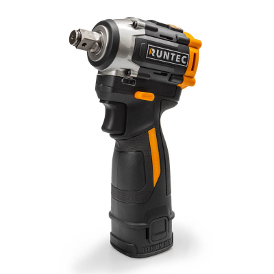Гайковерт ударный аккумуляторный 1/2", 16В, 2*2Ач, 180 Нм RUNTEC PRO