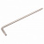 Ключ Г-образный TORX, Т45, длинный, с отверстием KING TONY 112745R