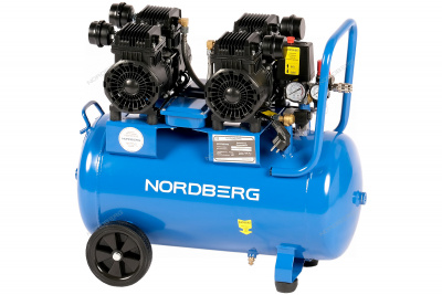 Компрессор безмасляный 220В, ресив. 50л, 440л/мин NCEO50/440  NORDBERG