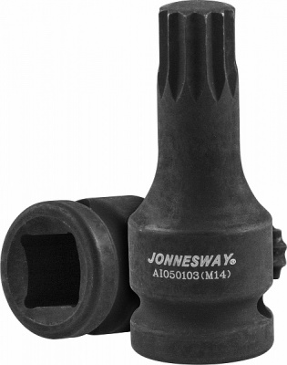 Насадка ударная многоцелевая 1/2''DR М14х60 мм. для а/м VW Т4.(Ключ верхних шаровых шарниров) Jonnesway AI050103