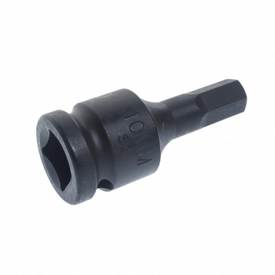Головка ударная HEX 1/2"  H-10, диаметр 25, длина 60мм  JTC-446110