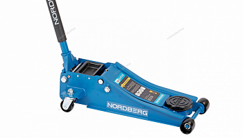 Домкрат супернизкий подкатной 3 тонн, H=75-505 мм N32038 NORDBERG