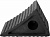 Упор противооткатный Ombra, резиновый, 120х80х70 мм