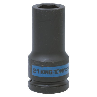 Головка торцевая ударная глубокая шестигранная 3/4", 21 мм 643521M King Tony