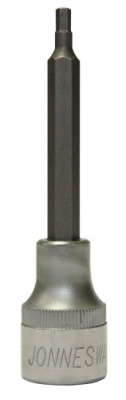 Торцевая головка 1/2 DR с шестигранной вставкой Hex 6 мм, L-100 мм Jonnesway S09H4306