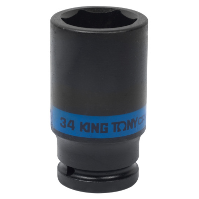 Головка торцевая ударная глубокая шестигранная 3/4", 34 мм 643534M King Tony